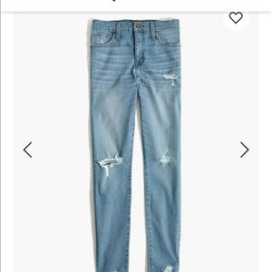 Madewell 9 inch High-Rise Skinny Jeans